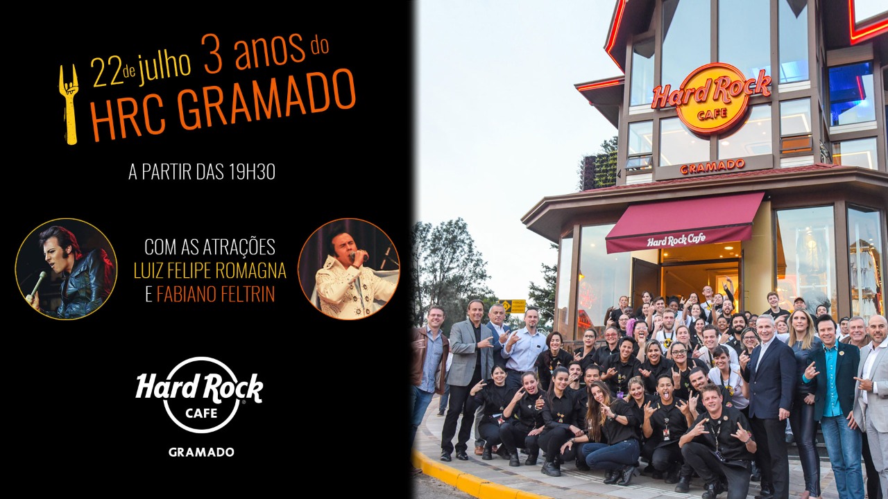 Hard Rock Cafe Comemora Anivers Rio Em Gramado Insider